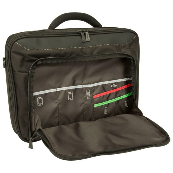 Geanta laptop Targus Classic+ Clamshell, pentru laptopuri de 15.6", dimensiuni: - imagine 3