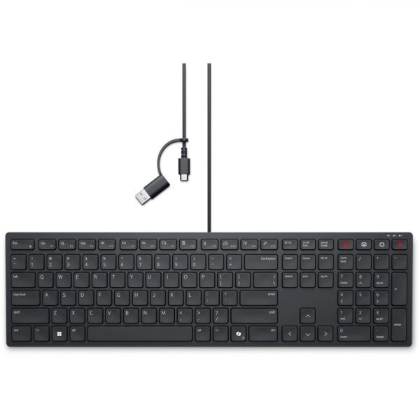 Dell Wired Collaboration Keyboard - KB525C  US International (QWERTY) - imagine 6