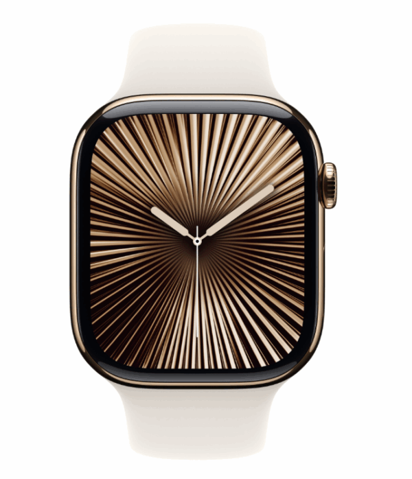 Apple Watch Series 10 GPS + Cellular 46mm Gold Titanium