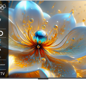 Televizor TCL QLED 65T8C, 164 cm, Smart Google TV, 4K