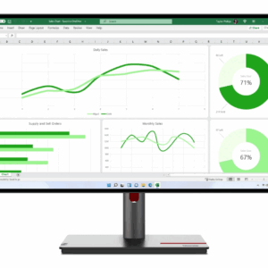 Lenovo ThinkVision P27q-30; 27" IPS, QHD (2560x1440), 16:9, Brightness: 350