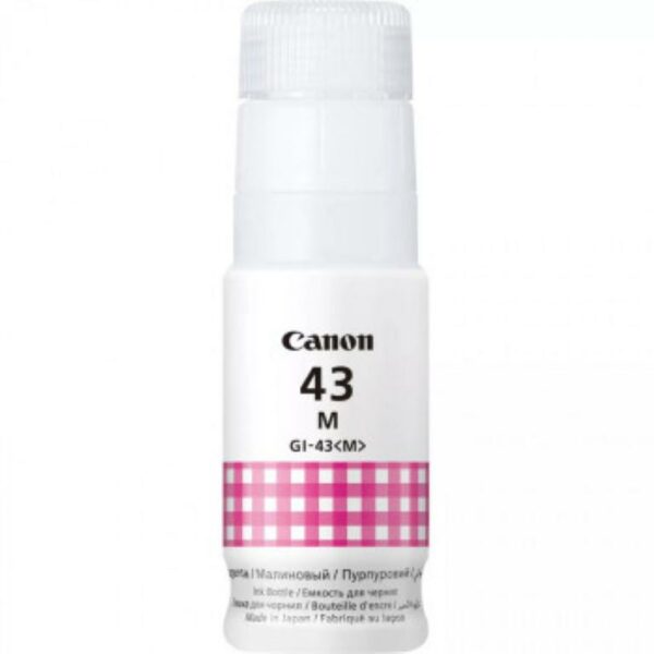 Cartus cerneala Canon GI-43M, culoare magenta, capacitate 3800 pagini,60ml,pentru Canon