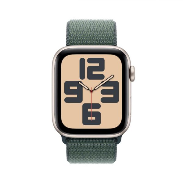 Apple Watch SE GPS 44mm Starlight Aluminium Case with Lake - imagine 8