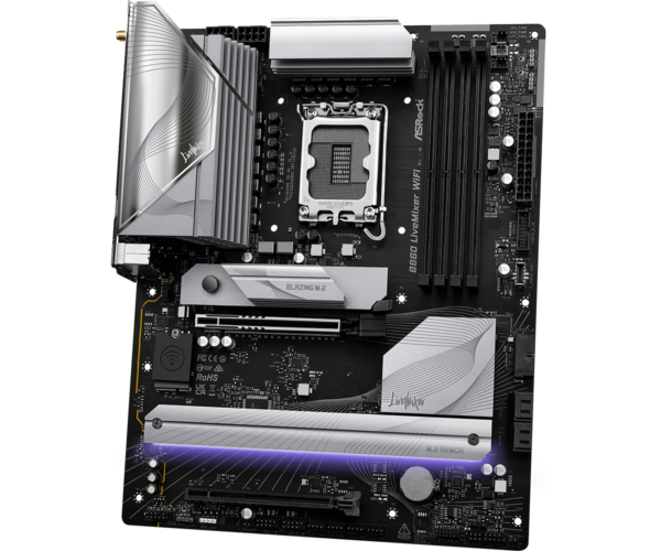Placa de Baza ASROCK B860 LIVEMIXER WIFI LGA1851 - imagine 6