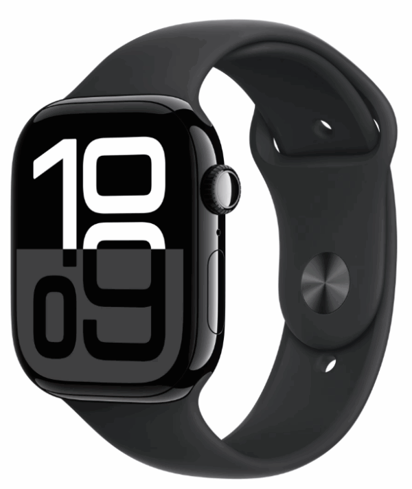 Apple Watch Series 10 GPS 46mm Jet Black Aluminium Case - imagine 3