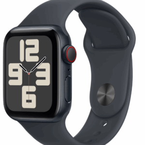Apple Watch SE GPS + Cellular 40mm Midnight Aluminium Case