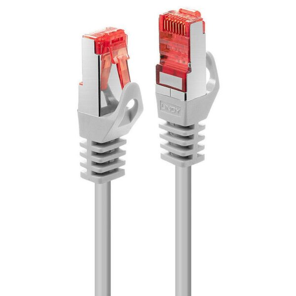 Cablu retea Lindy LY-47708, 10m Cat.6 S/FTP Network, Grey - imagine 3