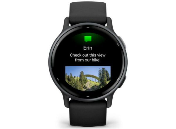 Ceas smartwach Garmin vívoactive 5 Black/Slate - imagine 3