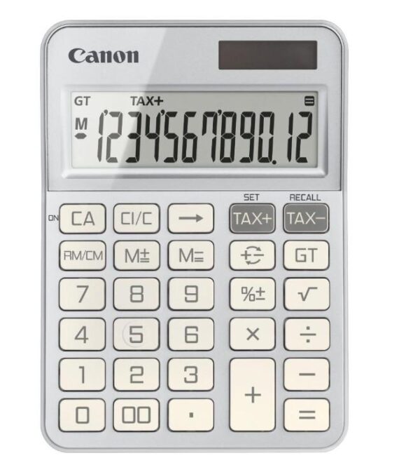 """Calculator birou Canon KS-125KB-SL, Silver, 12 digits, 29 keys, dual