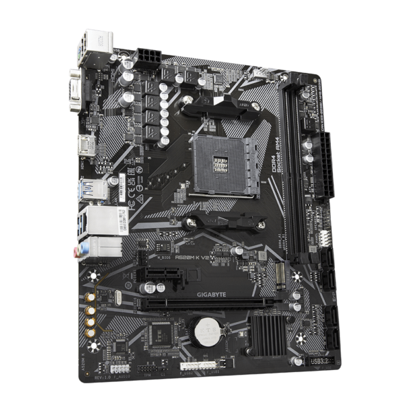 Placa de baza Gigabyte A520M K V2 AM4 - imagine 4