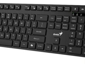 Kit wireless Genius tastatura wireless 104 taste (slim) + mouse