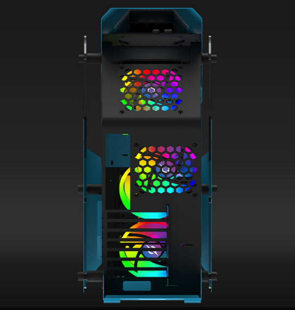 Carcasa Aqirys Procyon Mid Tower ALBASTRU - imagine 6