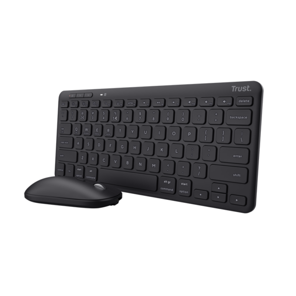 Trust Kit Wireless keyboard+mouse Lyra, mouse optic, rezolutie maxima 1200 - imagine 4
