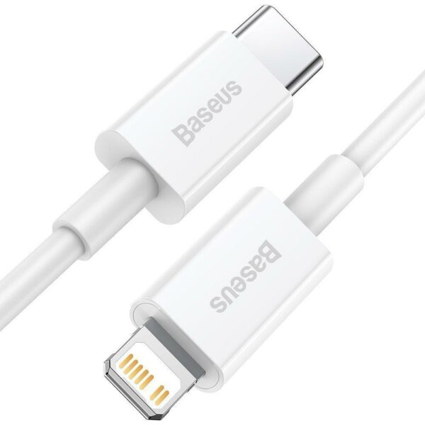 Cablu Baseus Superior CATLYS-A02 1m, alb - imagine 3