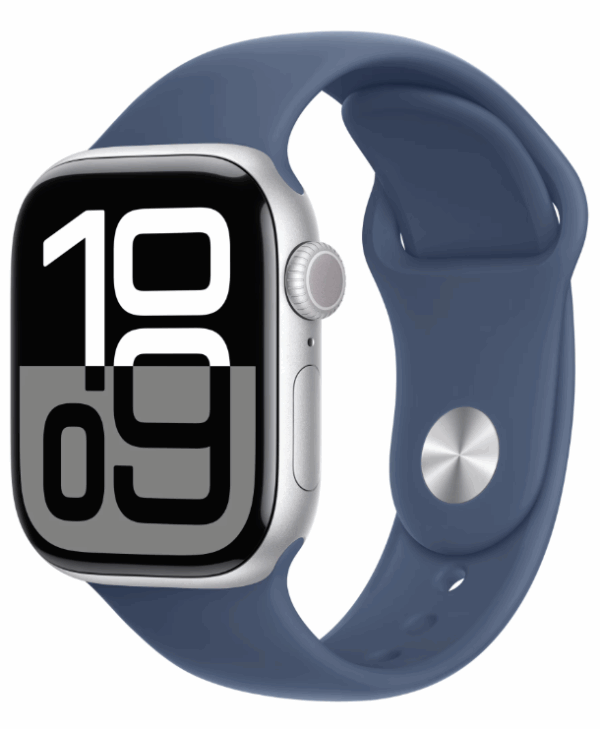 Apple Watch Series 10 GPS 42mm Silver Aluminium Case with - imagine 3