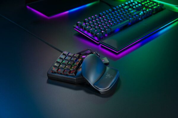 Keypad gaming Razer Tartarus Pro, switch optic analog progresiv, iluminare - imagine 3
