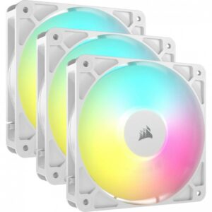 Ventilatoare Carcasa CORSAIR RS120 3x120mm ARGB ALB