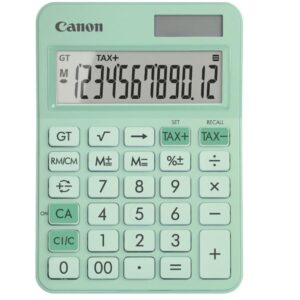 """Calculator birou Canon LS-125KB-GR, Green, 12 digits, 29 keys, dual