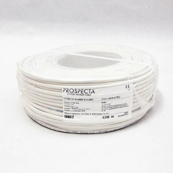 Cablu alarma 6 x 0.22 + 2 x 0.75 premium,