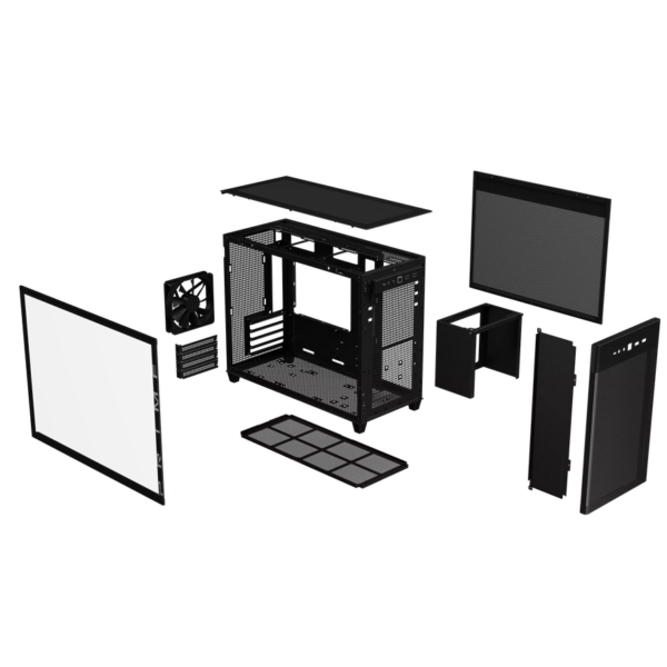 Carcasa ASUS AP201 PRIME Small Tower NEGRU - imagine 4