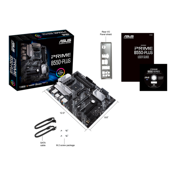Placa de baza Asus PRIME B550-PLUS, Socket AM4 - imagine 3