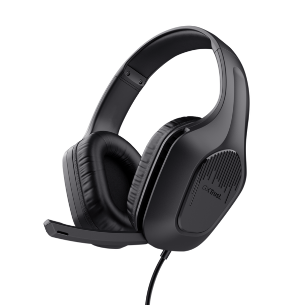 Casti gaming Trust GXT 415 Zirox cu fir, negru - imagine 3