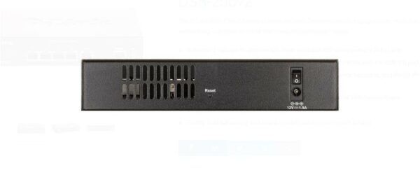 D-Link DSR-250v2 5 Port Gigabit VPN Router, interfata: 1 x - imagine 3
