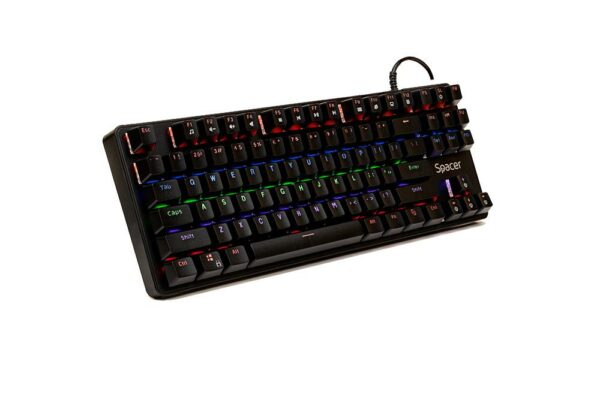 Tastatura Mecnaica Spacer SPKB-MK-IMMORTAL cu fir, USB, switch-uri mecanice albastre, - Image 4