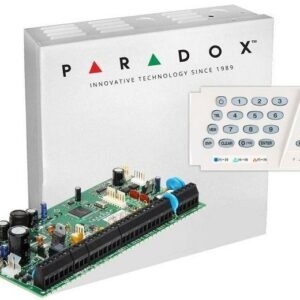 Centrala Paradox SP6000+; 8 zone pe placa (16 cu dublare