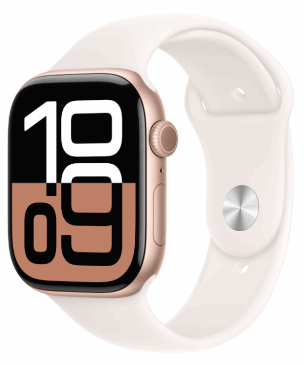 Apple Watch Series 10 GPS + Cellular 46mm Rose Gold - imagine 3
