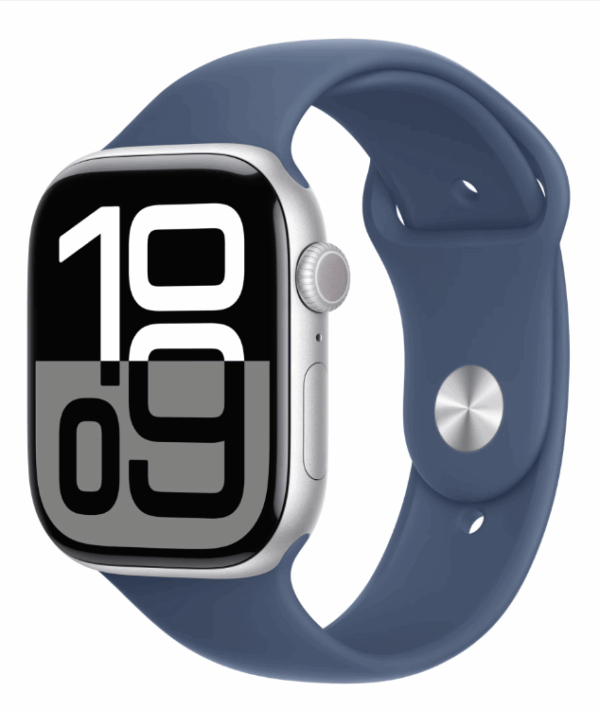 Apple Watch Series 10 GPS 46mm Silver Aluminium Case with - imagine 3