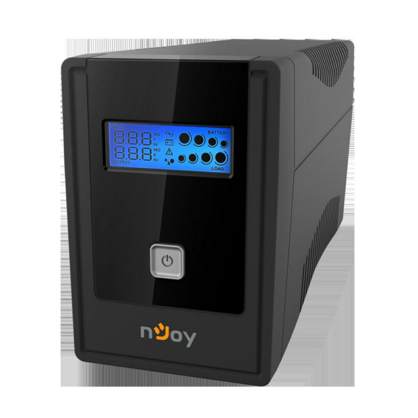 UPS nJoy Cadu 650, 650VA/360W, Afisaj LCD cu ecran tactil, - imagine 3