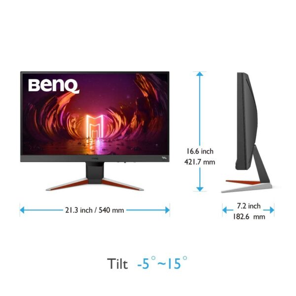 MONITOR BENQ EX240N 23.8 inch, Panel Type: VA, Backlight: LED - Image 4