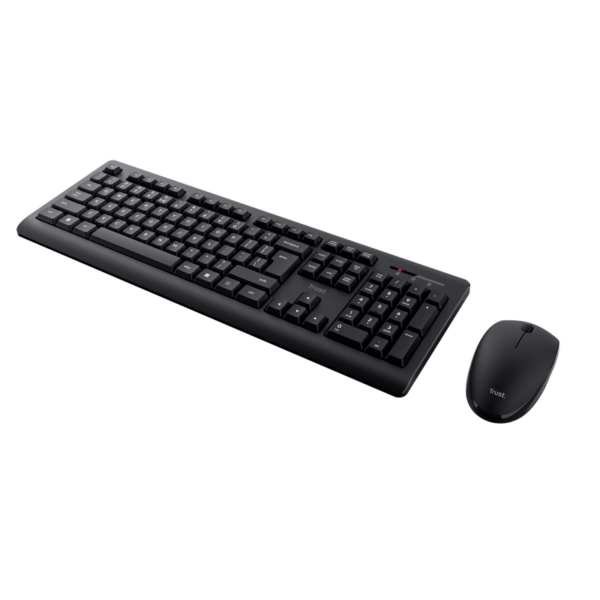 Kit Trust Primo tastatura standard, mouse wireless optic, rezoltie maxima - imagine 5