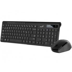 Kit wireless Genius, tastatura wireless 104 taste (multimedia) + mouse