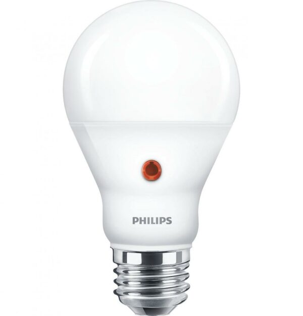 Bec LED cu senzor de lumina Philips A60, EyeComfort, E27, - imagine 3