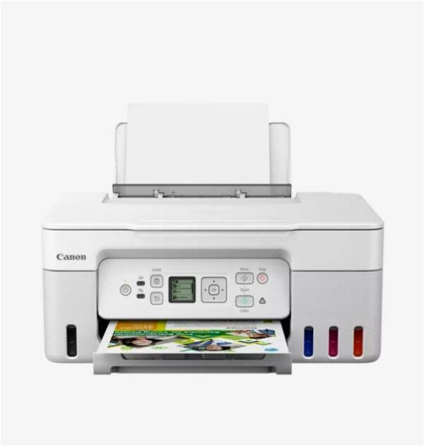 "Multifunctional inkjet color CISS Canon PIXMA G3470 White, dimensiune A4(Printare, - imagine 5