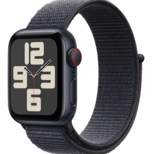 Apple Watch SE GPS + Cellular 40mm Midnight Aluminium Case