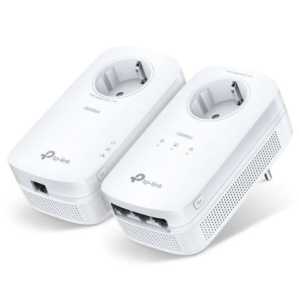 TP-Link Kit Gigabit Powerline Passthrough cu 3 Porturi AV1300, TL- - imagine 4