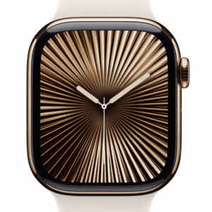 Apple Watch Series 10 GPS + Cellular 42mm Gold Titanium