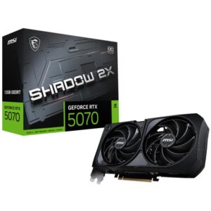 Placa Video MSI GEFORCE RTX 5070 12G SHADOW 2X OC