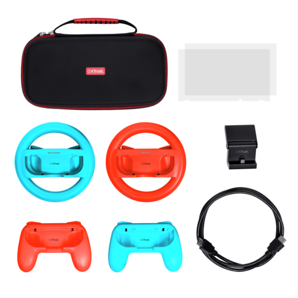 Pachet accesorii Trust pentru conosola Nintendo Switch, pachetul contine: husa - imagine 3