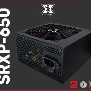 Sursa Serioux Energy 650W, Ventilator 12cm, ATX, material metal, cabluri: