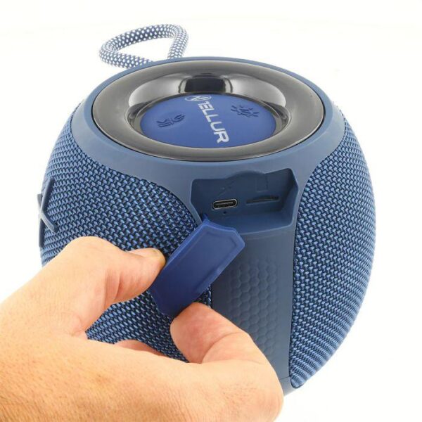 Boxa portabila bluetooth TWS Tellur Eclipse, putere RMS 12W, baterie - imagine 3