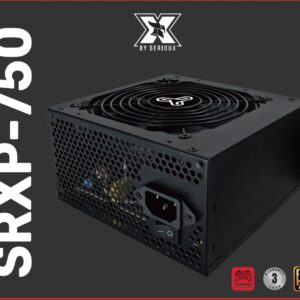 Sursa Serioux Energy 750W, Ventilator 12cm, ATX, material metal, cabluri: