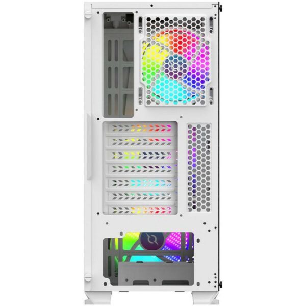 Carcasa AQYRIS CANOPUS Mid Tower ARGB ALB - imagine 5