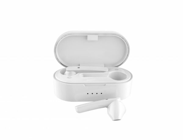 Casti Akai BTE-J10W wireless, bluetooth 5.0, 5V, alb - imagine 5