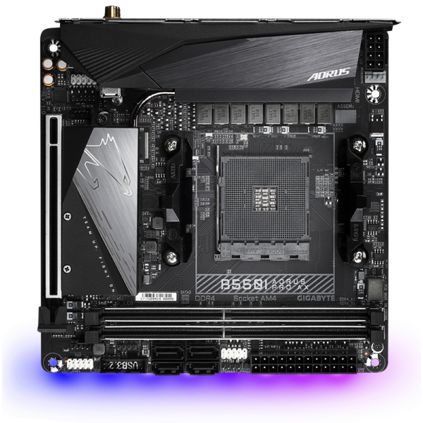 Placa de baza Gigabyte B550I AORUS PRO AX AM4 - Image 4