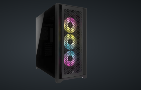 Carcasa Corsair iCUE 5000D RGB Airflow Mid Tower NEGRU - Image 3