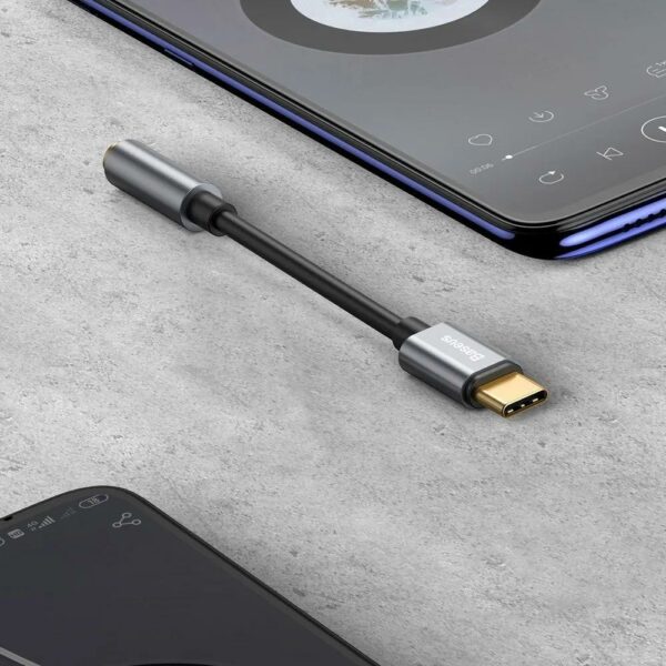 Cablu Adaptor Baseus Type C-Jack 3.mm - imagine 4